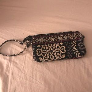 Vera Bradley Wristlet/Wallet Canterbury Magenta